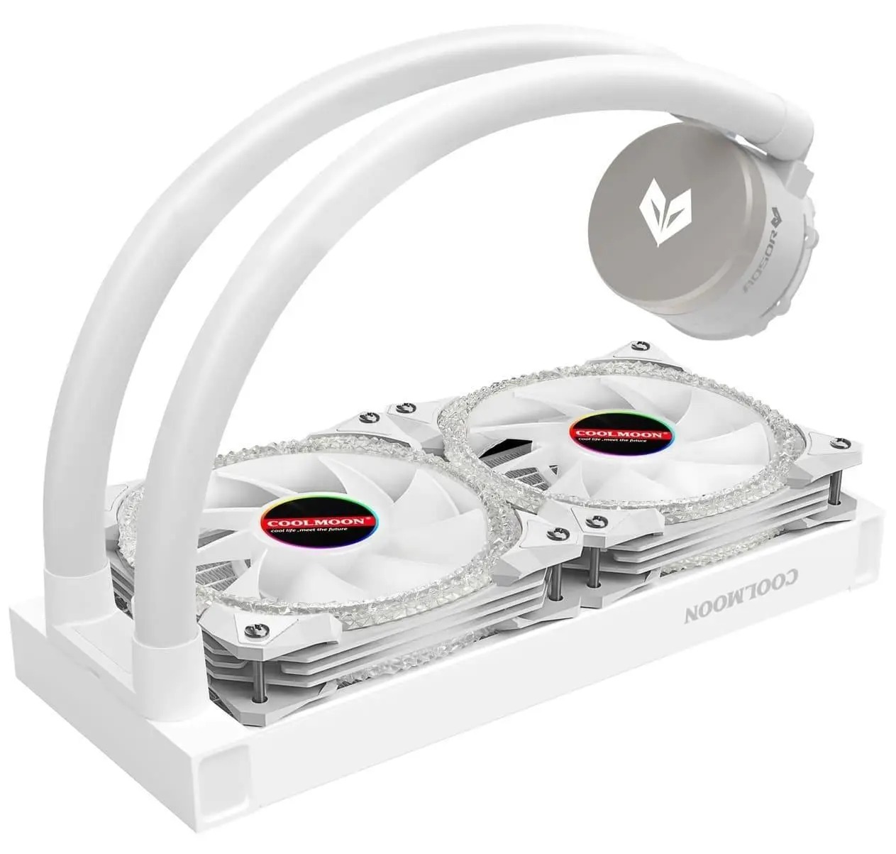 Рідинний кулер для процесора Coolmoon AS240-MZ - Зображення 3