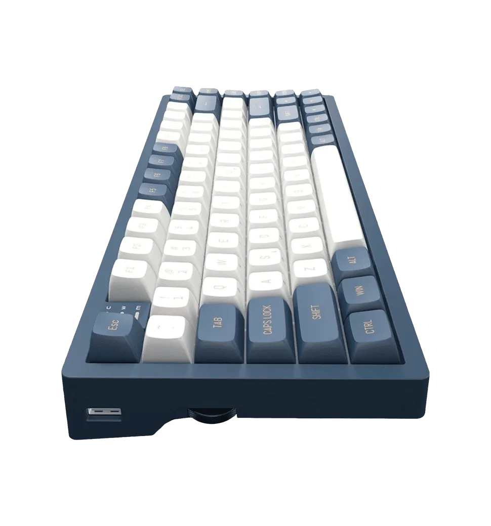Клавіатура Dark Project KD83APBT RGB Mech G3MS Sapphire Ivory/Navy - Зображення 3