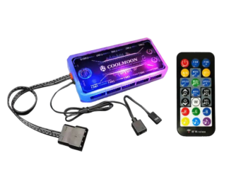 Контролер хаб Coolmoon CM-HUB-MUSIC