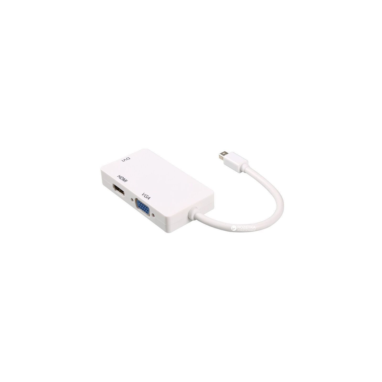Конвертер Mini DisplayPort на HDMI/DVI/VGA - Зображення 2