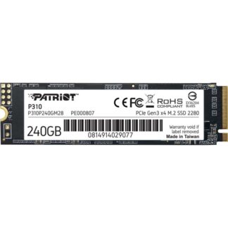 Накопичувач SSD M.2 2280 240GB Patriot P310