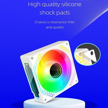 Кулер для корпусу Coolmoon CM-W12-W - Зображення 2