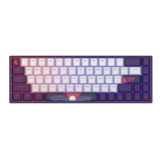 Клавіатура Dark Project 68 Sunrise PBT RGB Mech G3MS Sapphire Violet/White
