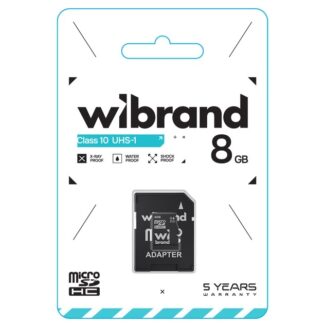 microSDHC Wibrand 8Gb class 10