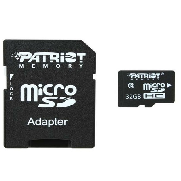 microSDHC (UHS-1) Patriot LX Series 32Gb class 10 (adapter SD) - Зображення 2