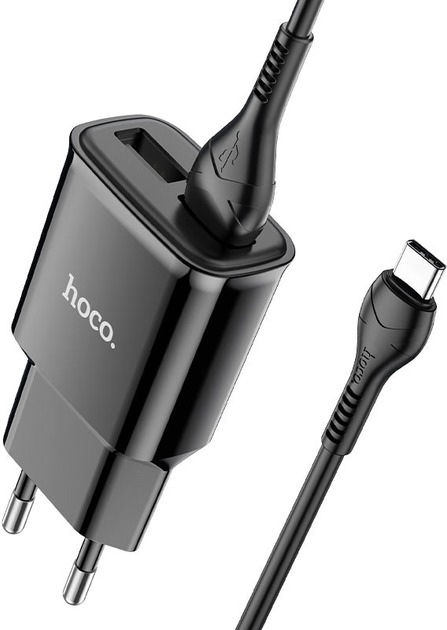 ЗП HOCO C88A Star round dual (Type-C) Black - Зображення 3