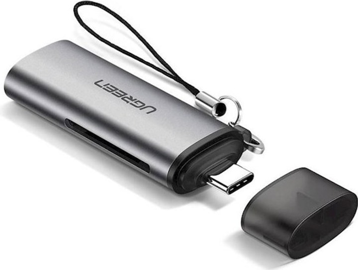 Картрідер UGREEN CM184 USB-C TF + SD Card