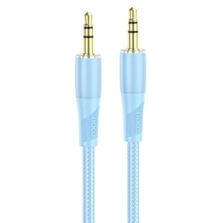 Аудiо-кабель HOCO UPA25 Transparent Discovery Edition AUX cable Blue