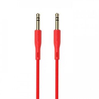 Аудiо-кабель BOROFONE BL1 Audiolink AUX cable, 1m Red