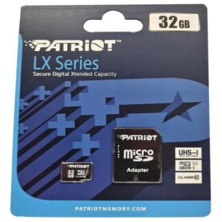 microSDHC (UHS-1) Patriot LX Series 32Gb class 10 (adapter SD)