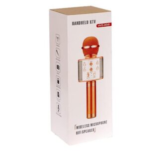 Бездротовий мікрофон з динаміком USB WS-858