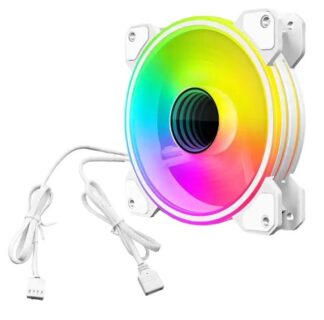 Кулер для корпусу Coolmoon CM-WF1-W