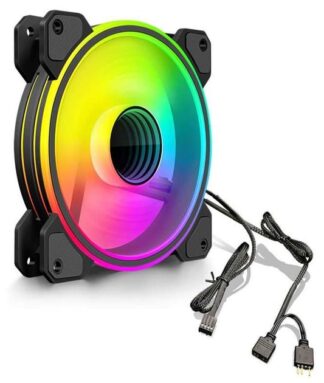 Кулер для корпусу Coolmoon CM-WF1-B