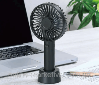 Акумуляторний вентилятор із підставкою