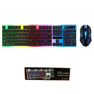 Клавіатура з мишкою провідні RGB KM-5003