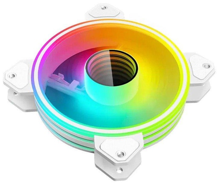 Кулер для корпусу Coolmoon CM-WF1-W - Зображення 2