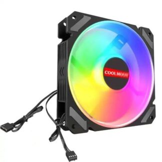 Кулер для корпусу Coolmoon CM-JOY-W (bulk)