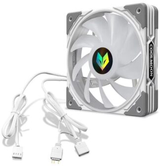 Кулер для корпусу Coolmoon CM-AS1-W