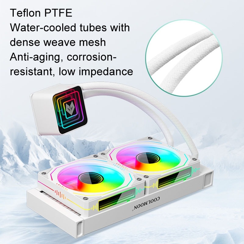Рідинний кулер для процесора Coolmoon GLA240 - Зображення 2