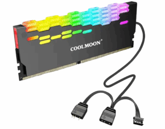Охолоджувач пам`яті Coolmoon RA-2 BLACK