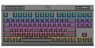 Клавіатура Proove Gaming Sideswap Outemu RGB USB Black