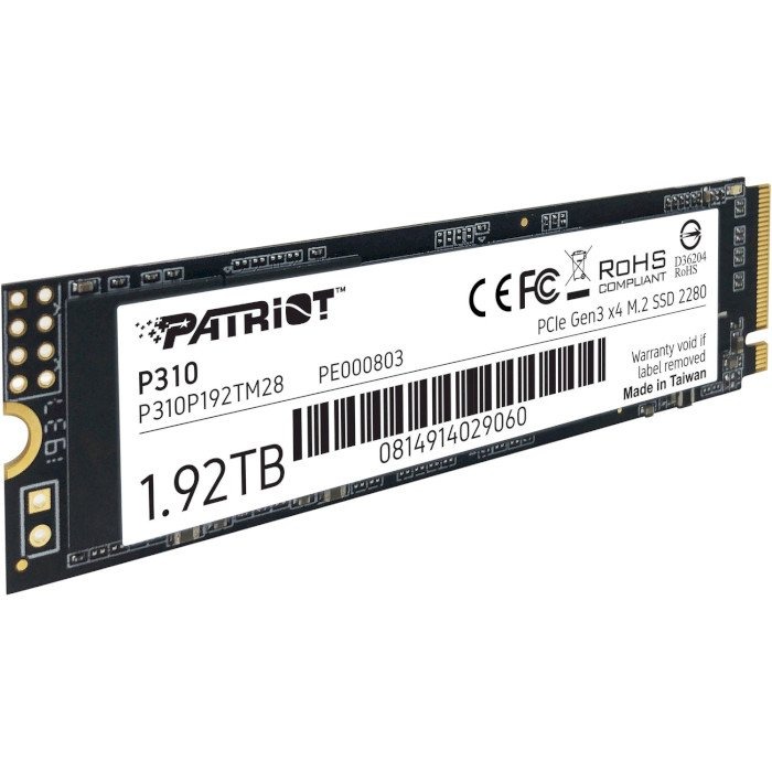 Накопичувач SSD M.2 2280 1.96TB Patriot P310