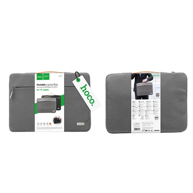 Сумка для ноутбука HOCO GT7 14" Space Gray