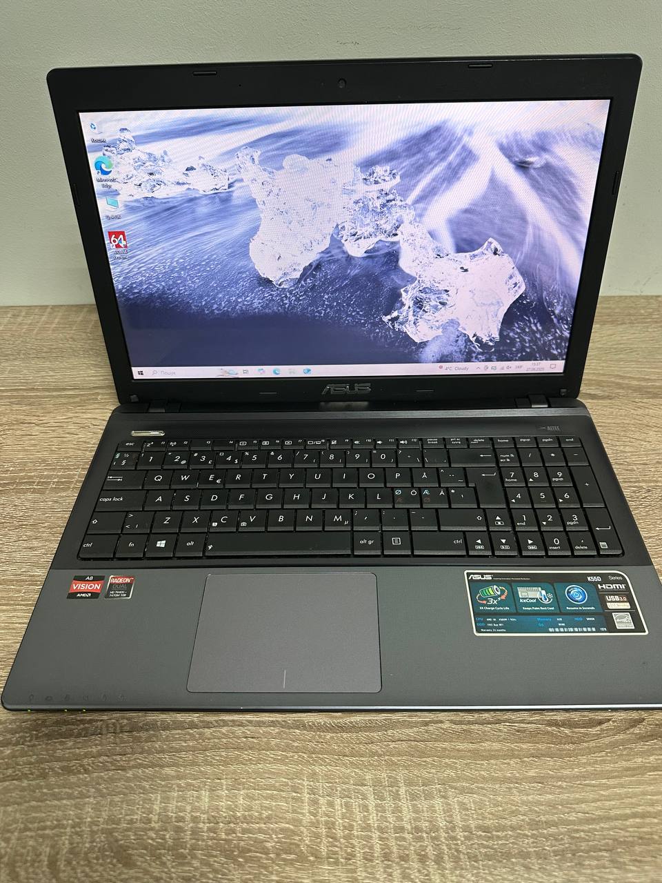 б/в ноутбук ASUS K55D - Зображення 2