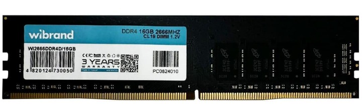 ОЗП DDR4 WiBrand 16Gb 2666MHz CL19 DIMM