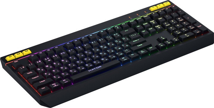 Клавіатура мембранна HATOR Icefall black - Зображення 5