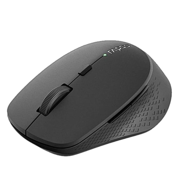 Миша RAPOO М300 Silent wireless multi-mode, сіра - Зображення 2