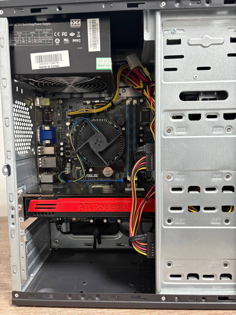 б/в сб Intel Core i3-560/Radeon5800/8gb DDR3/120gb SSD/500gb HDD/500w - Зображення 4