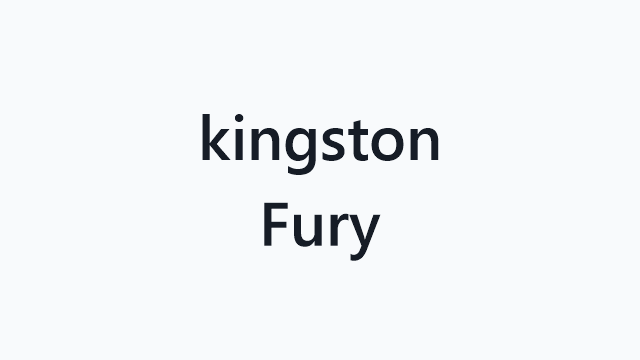 kingston Fury