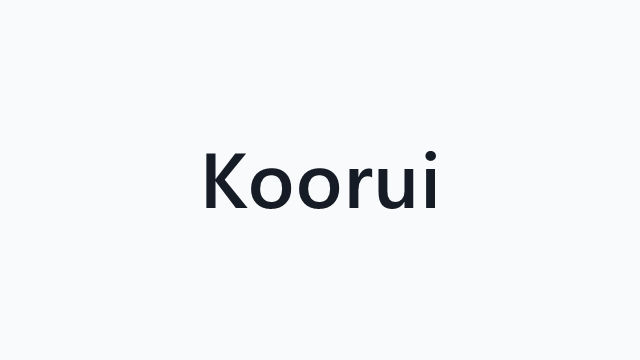 Koorui