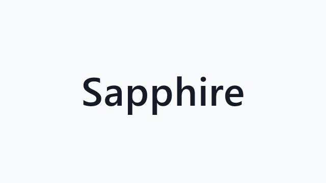 Sapphire
